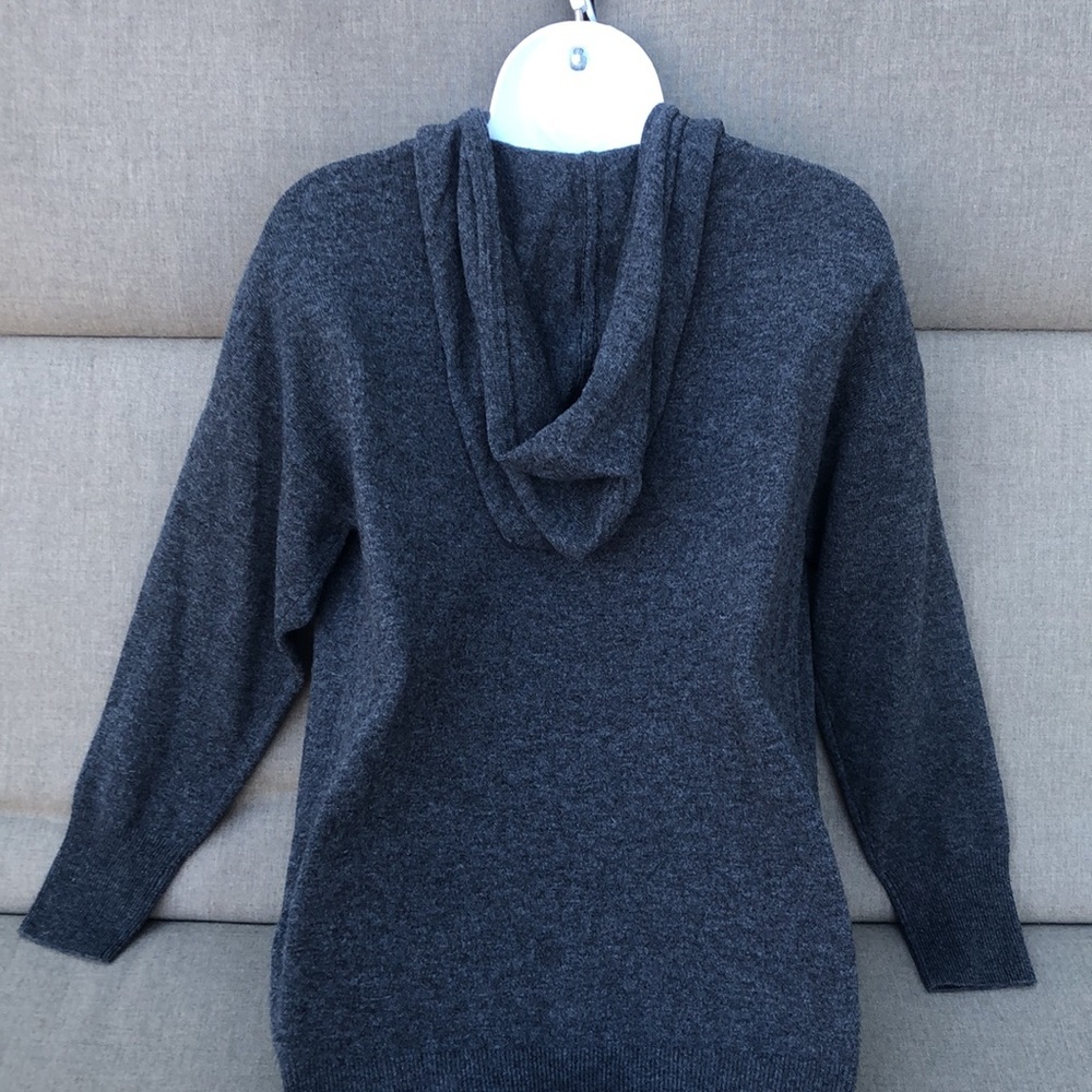 SANDRO PARIS Cashmere/Wool Hoodie(NWT) - Picture 3 of 11